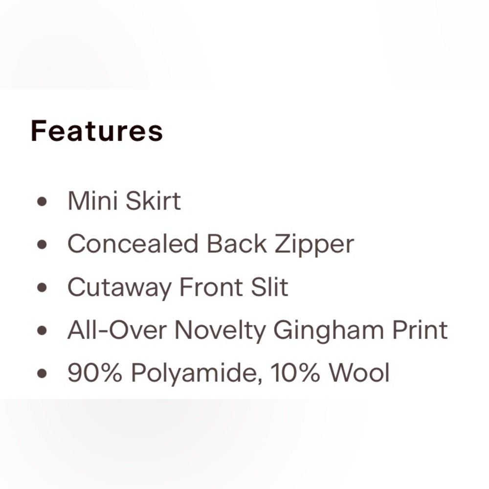 ALC Rylee Mini Skirt - Picture 6 of 6